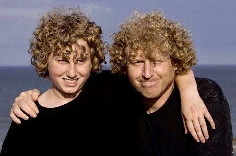 Two young Sheboyganites photographed together against the lake.